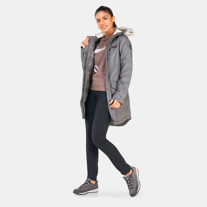كولومبيا جاكيت ساتل ماونتن لونج العازل للنساء image number 5