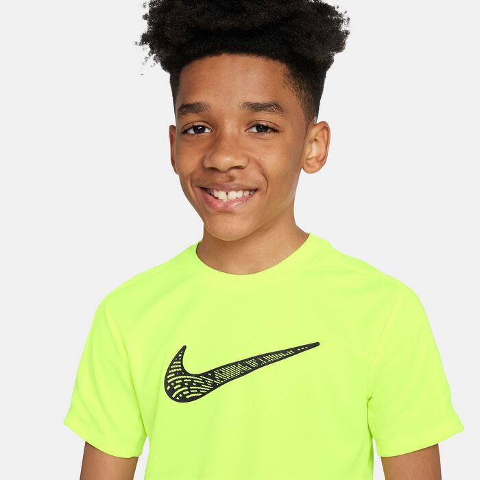 نايكي تيشيرت تروفي 23 دراي-فت للاطفال أخضر image number 2