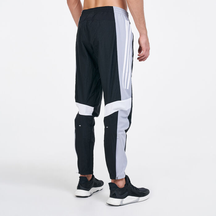 اديداس بنطال التمرين للرجال أسود image number 1