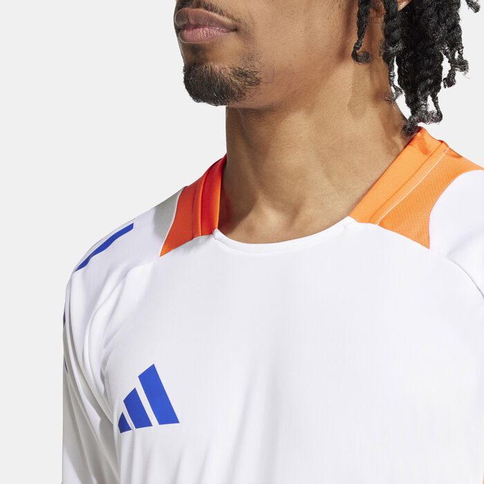 اديداس تيشيرت كرة القدم تيرو 24 كومبتيشون للرجال أبيض image number 4