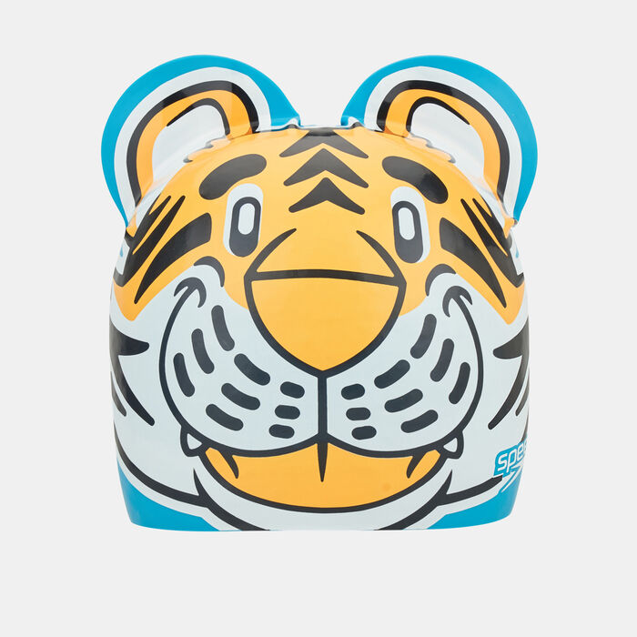 سبيدو Kids' Printed Swimming Cap برتقالي image number 1