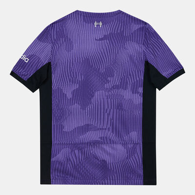 نايكي تيشيرت كرة القدم دراي-فت ليفربول F.C. ستيديوم البديل للاطفال الكبار - 2023/24 بنفسجي