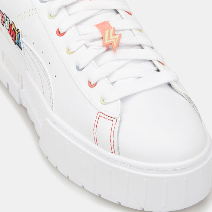 بوما حذاء مايزي بيرسد للنساء أبيض image number 4