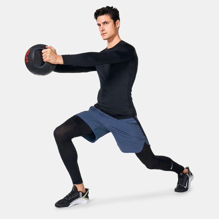 نايكي بنطال ضيق للياقة البدنية برو دراي فت للرجال أسود image number 2