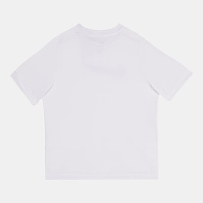 نايكي قميص التمرين دراي-فت مولتي جرافيك للاطفال أبيض