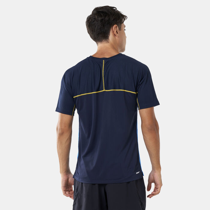 نيو بالانس شورت R.W.T وفن للرجال أزرق image number 1