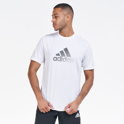 اديداس تيشيرت ديزايند 2 موف اكتيفيتد تك ايروريدي للرجال أبيض