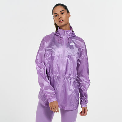 نايكي جاكيت سبورتسوير ويندرانر للنساء بنفسجي