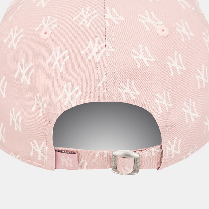 نيو ايرا قبعة ام-ال-بي نيويورك يانكيز مونوغرام 9فورتي للنساء وردي image number 1