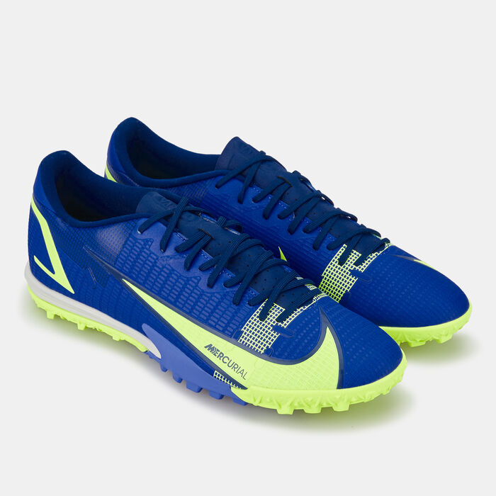نايكي حذاء كرة القدم ميركوريال فيبور 14 أكاديمي لملاعب العشب الصناعي للرجال أزرق image number 1