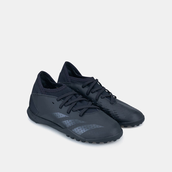 اديداس حذاء كرة القدم بريداتور اكيوراسي.3 سينثيتيك لملاعب العشب الصناعي للاطفال أسود image number 1