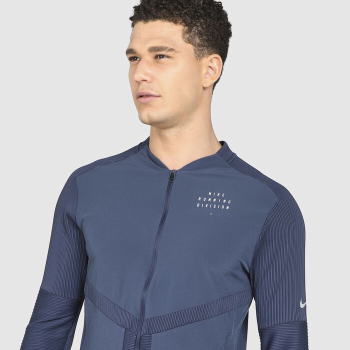 نايكي تيشيرت اليمنت رن ديفجن للرجال أزرق image number 3