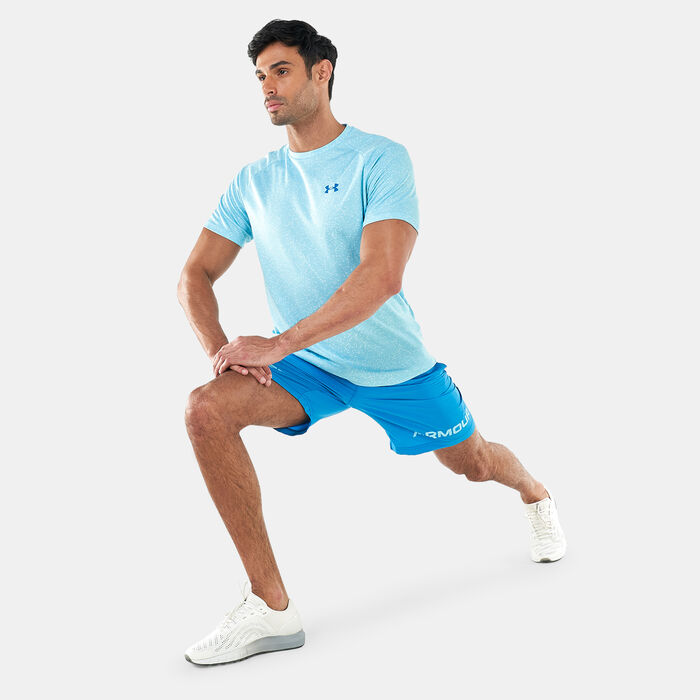 اندر ارمر تيشيرت UA تك 2.0 نوفا للرجال أزرق image number 2