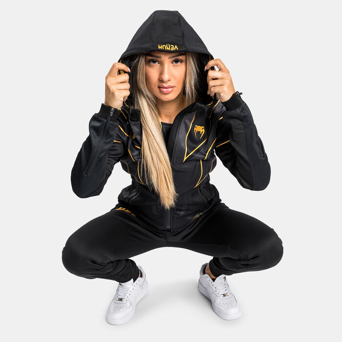 فينوم هودي x يو آف سي اوثنتِك فايت نايت 2.0 ووك-آوت للنساء أسود image number 2