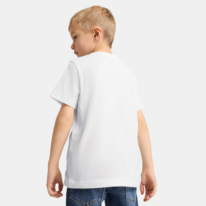 بوما تيشيرت إيسنشيالز نمبر وان لوجو للأطفال أبيض image number 1